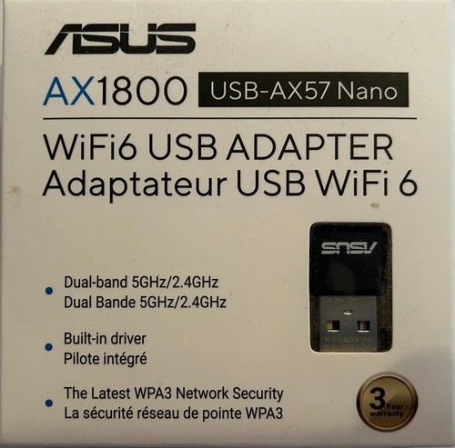 Asus usb ax57 nano - usb-ax57, ax1800